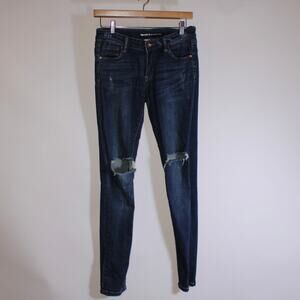 Special A Los Angeles Medium Wash Skinny Jeans With Distressing Size 7